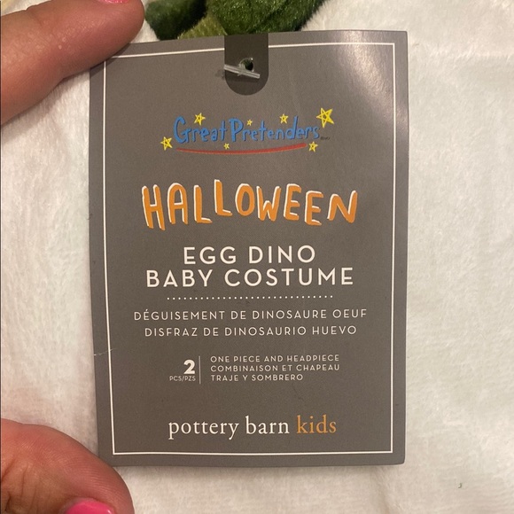 Pottery Barn Kids Green Dinosaur Costume - Picture 6 of 6